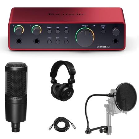 Focusrite Scarlett 2i2 3rd Gen 2x2 USB Audio Interface w/SW