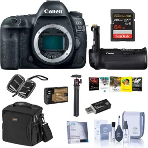 Canon EOS 5D Mark IV DSLR with Canon Log/ BG-E20 Battery Grip W