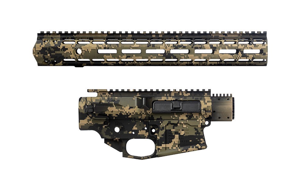 Magpul MOE Grip + MOE Rifle Stock - Woodland DGI | Aero Precision