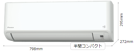 ダイキン エアコン ホワイト 冷暖房機能 22型 室内機のみ