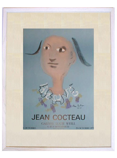 ☆ジャン コクトー（JEAN COCTEAU）☆リトグラフ・リトグラフポスター