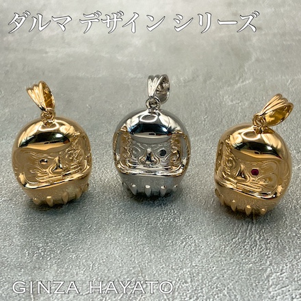 18金 達磨 ダルマ デザイン ペンダント 商品詳細│A.I JEWELRIES｜K18
