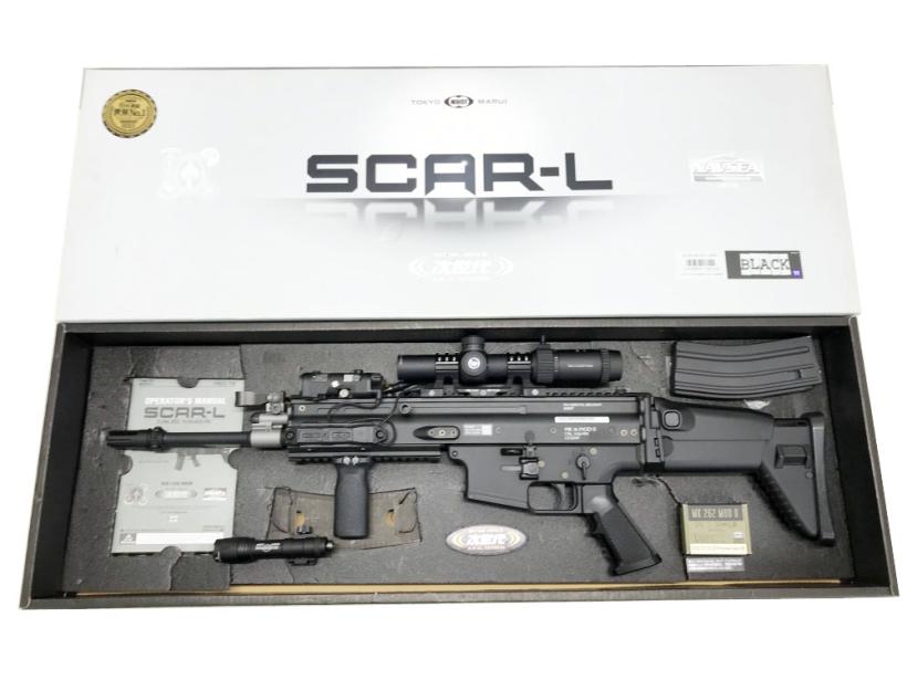 東京マルイ] SCAR-L ブラック 次世代電動ガン TITAN BASIC搭載 フル