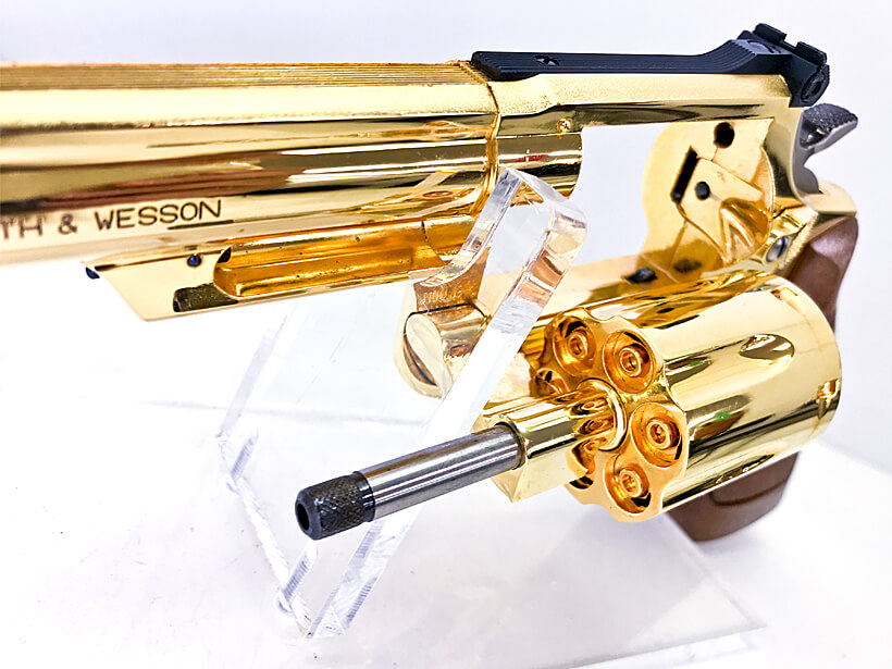 コクサイ] S&W M19 コンバットマグナム 6インチ NO.15 1号24Kメッキ