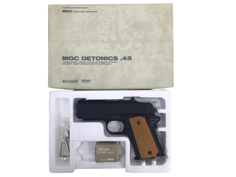 MGC] デトニクス.45 コンバットマスター HW 発火モデルガン 木製