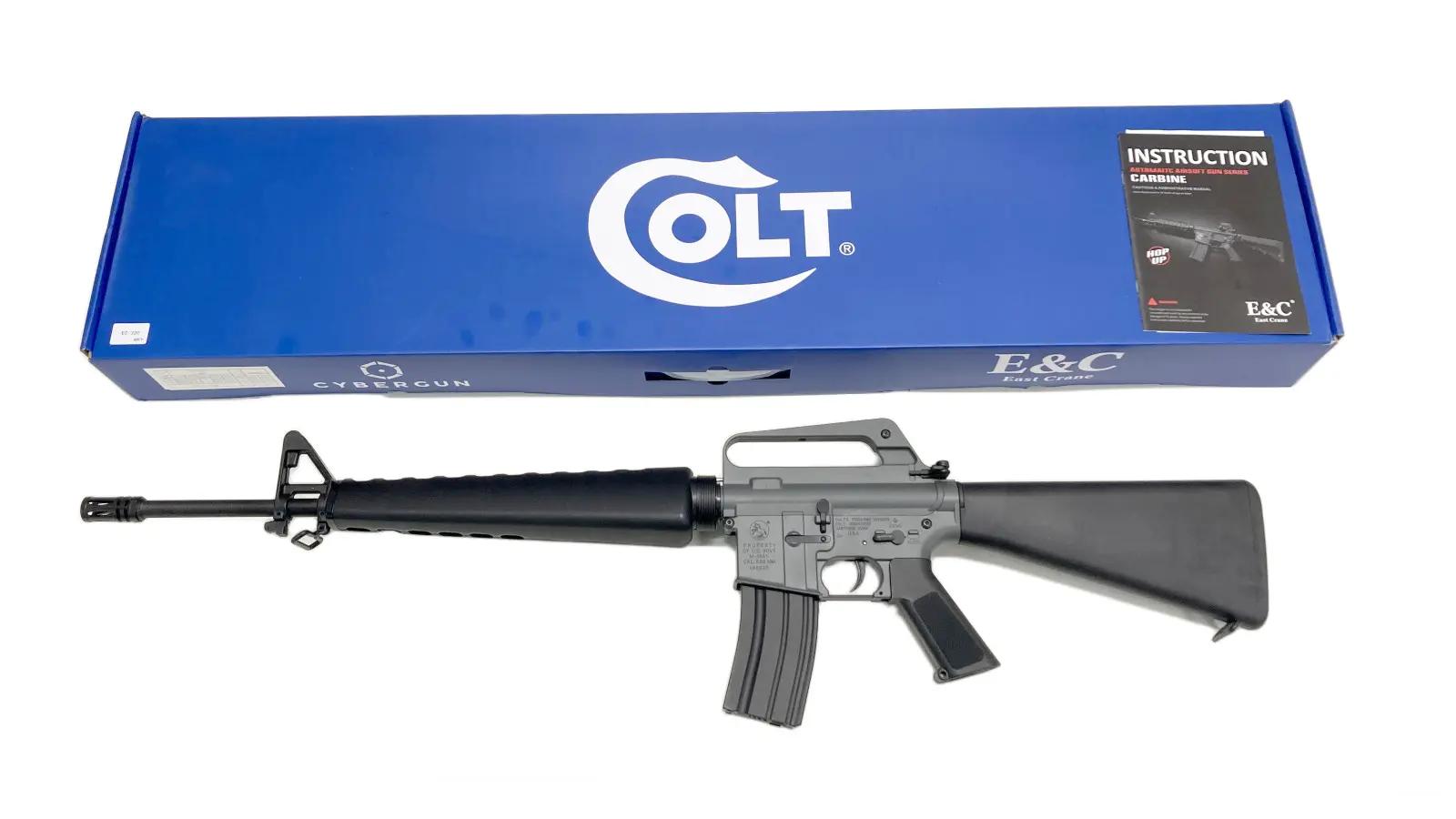 E&C] M16A1 グレー 電動ガン (中古)の販売ページ｜エアガン.jp