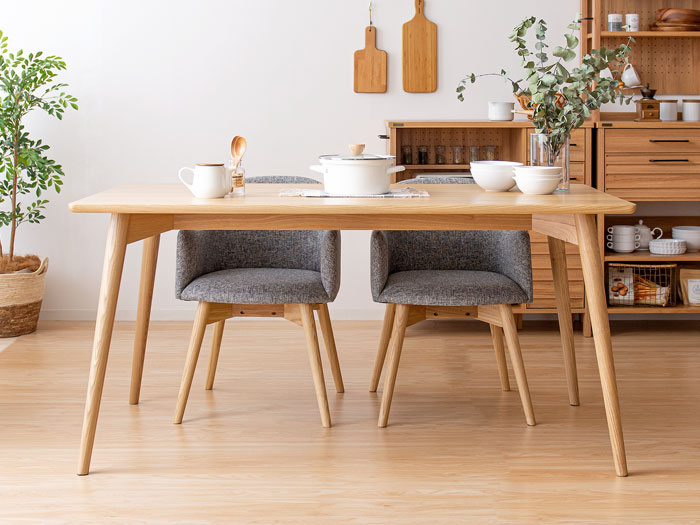 4人用 ウッドダイニング Calma(カルマ)5点セット | 家具・インテリア