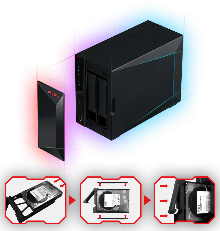 AS5202T | “The Best NAS Devices for 2019”. PCMag, 2019. | 2.5 GbE