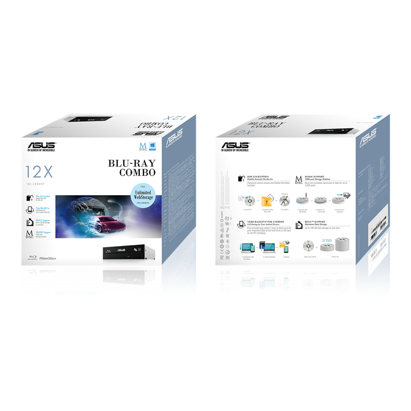 BC-12D2HT｜Optical Drives｜ASUS Hong Kong