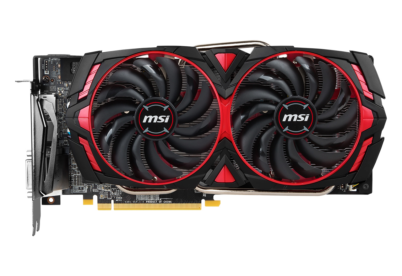 Radeon RX 580 ARMOR MK2 8G OC | MSI グラフィックボード RADEON RX