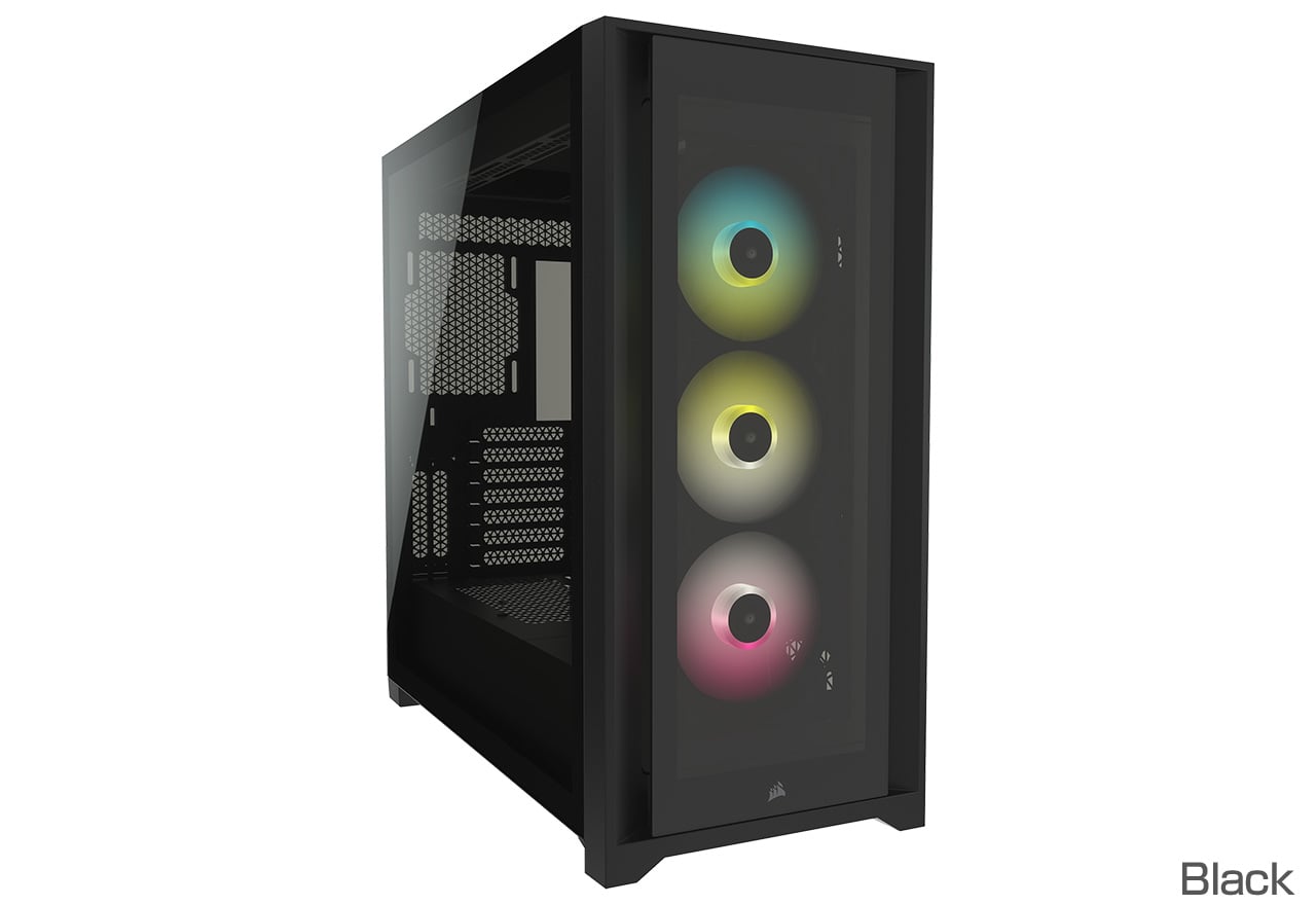 CORSAIR iCUE 5000X RGB QL Edition ジャンク品 CORSAIR iCUE 5000X