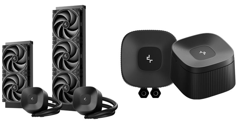 LE V2 ZERO DARKシリーズ | Deepcool 水冷一体型CPUクーラー | 株式