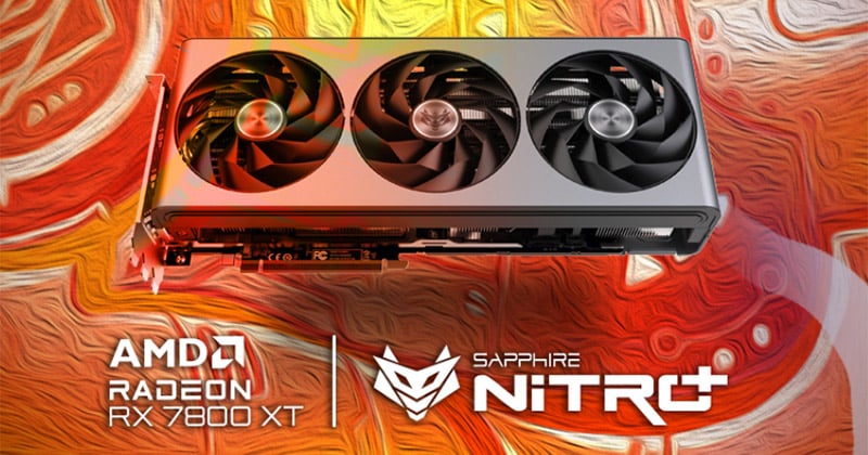 SAPPHIRE NITRO+ Radeon RX 7800 XT GAMING OC 16GB GDDR6 | SAPPHIRE
