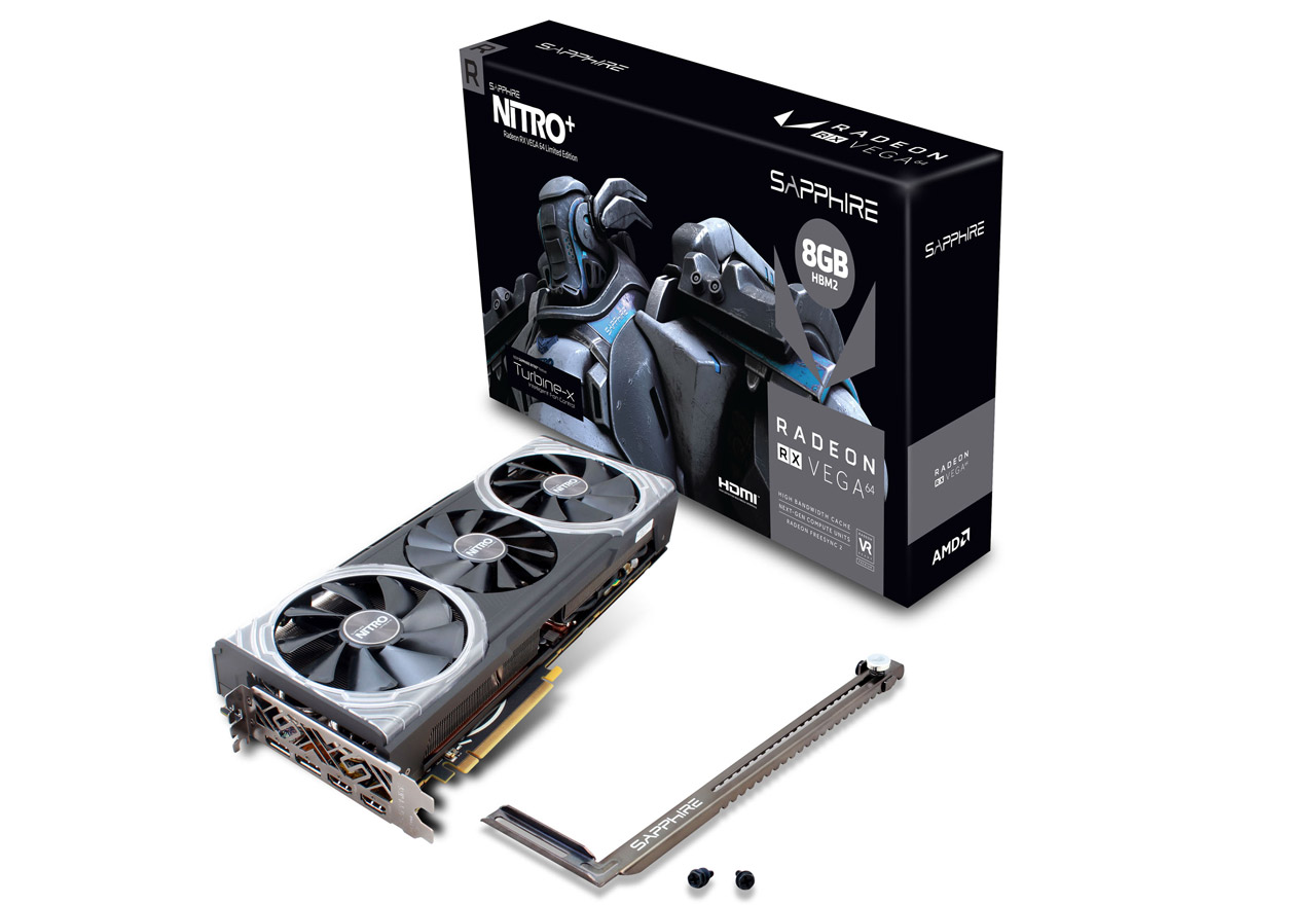 SAPPHIRE NITRO+ RADEON RX VEGA 64 8G HBM2 LIMITED EDITION