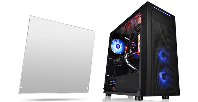 Versa J22 TG RGB | Thermaltake ミドルタワー型PCケース | 株式会社アスク