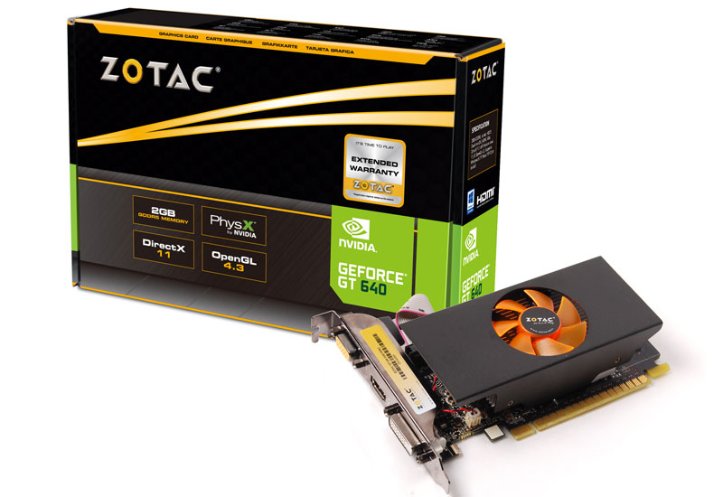 ZOTAC GeForce GT 640 DDR5 LPシリーズ | ZOTAC NVIDIA グラフィック