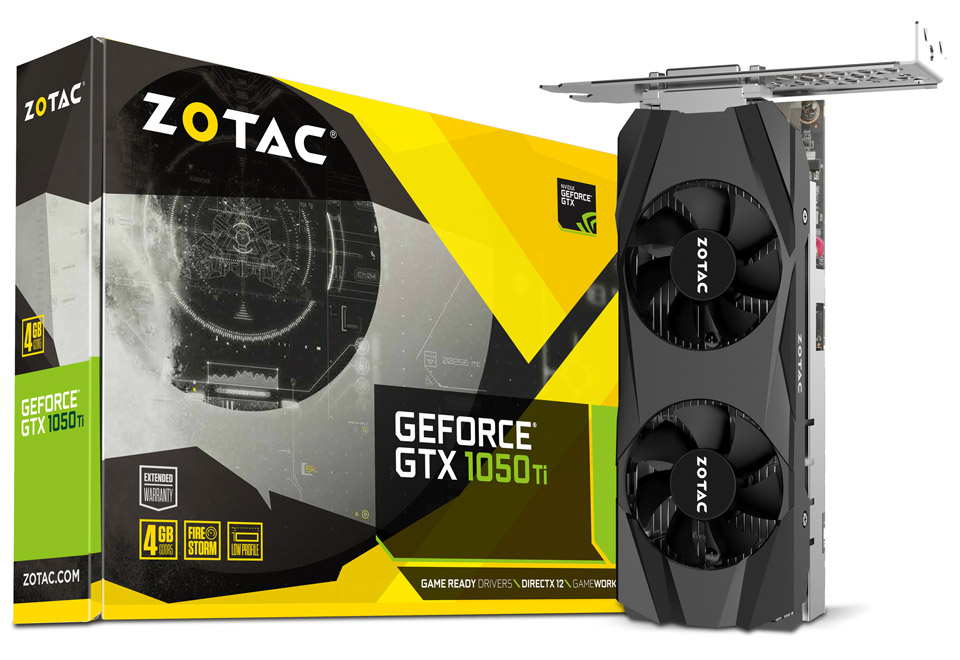 ZOTAC GeForce GTX 1050 Ti 4GB LP | ZOTAC NVIDIA グラフィックボード