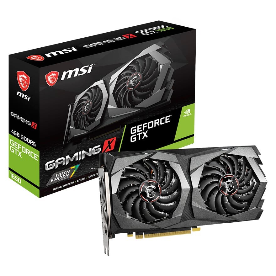 GeForce GTX 1650 GAMING X 4G | MSI グラフィックボード GeForce GTX