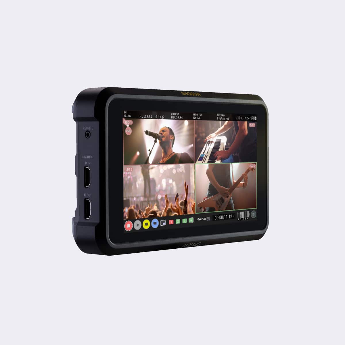 Shogun Classic – 7″ Monitor-Recorder & Switcher | Atomos