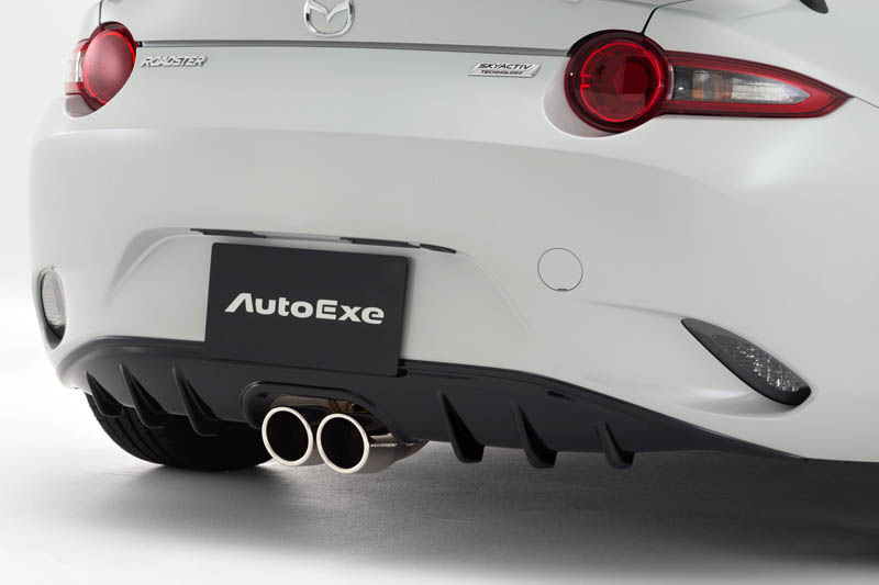 新型ロードスター、マフラーなど適合拡大。 | AutoExe マツダ車