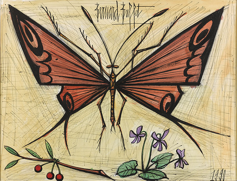 特別展 ベルナール・ビュフェ美術館所蔵 ベルナール・ビュフェ ―「線