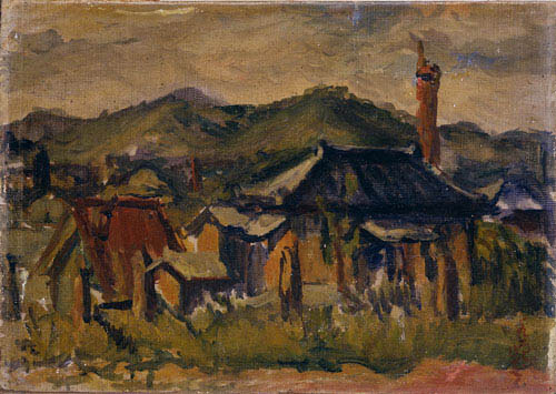 鳥海青児とその時代 半世紀ぶりの公開《瀬戸の山》所蔵品展 | 平塚市