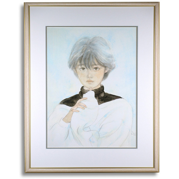 おおた慶文「前髪」 アートプリント額装