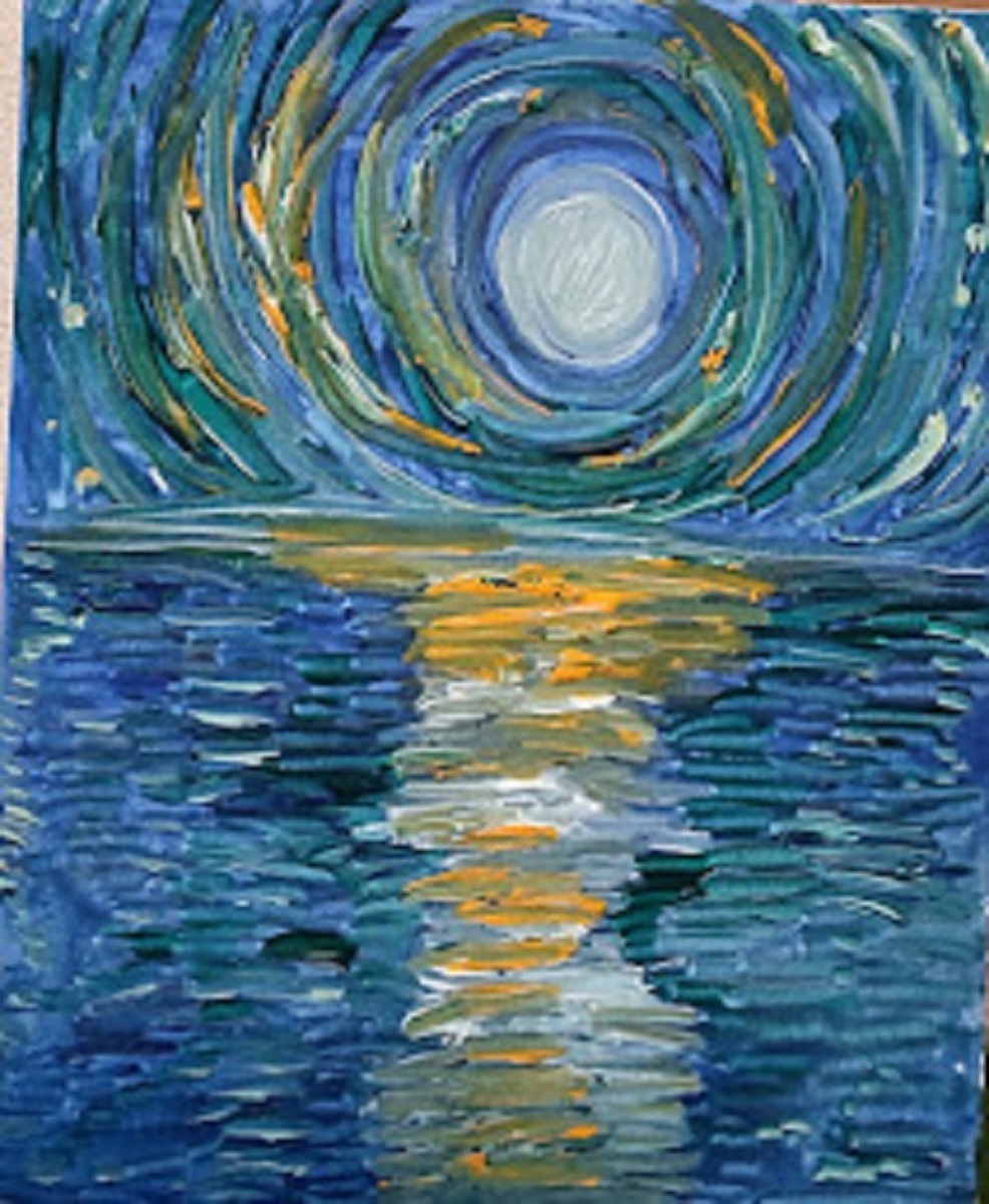 茜空と棚田」 by 落果珊｜Artmeter｜暮らしを彩るアートが、きっと見つかる