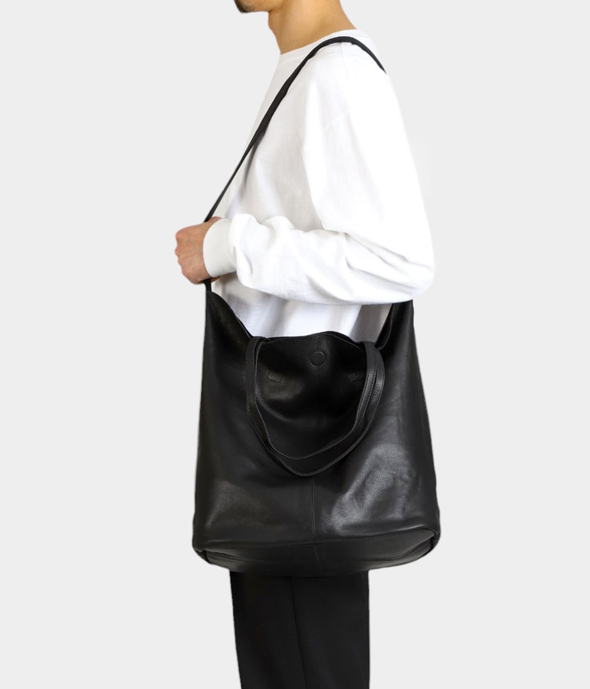 3WAY LARGE TOTE - BLACK - | Morphee(モルフェ) / バッグ トート