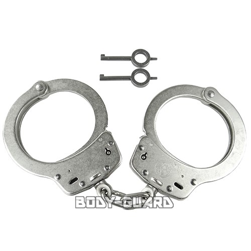 スミス アンド ウェッソン手錠 M100-1 シルバー(ニッケル)【防犯グッズ