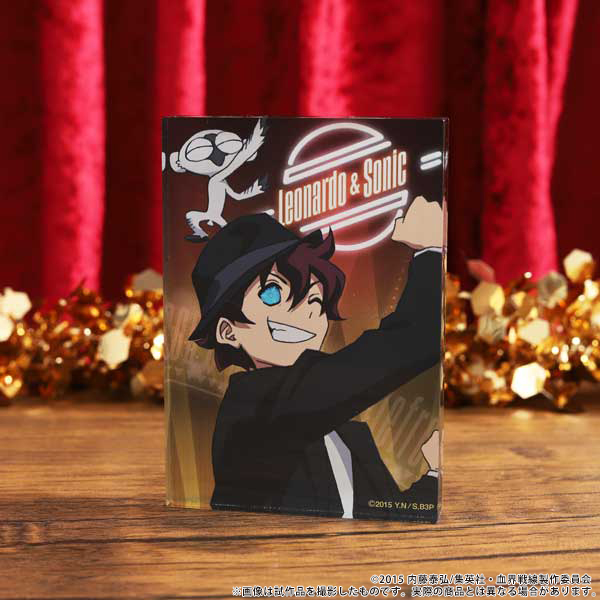 血界戦線 アクリルブロック／Party! レオナルド・ウォッチ&ソニック