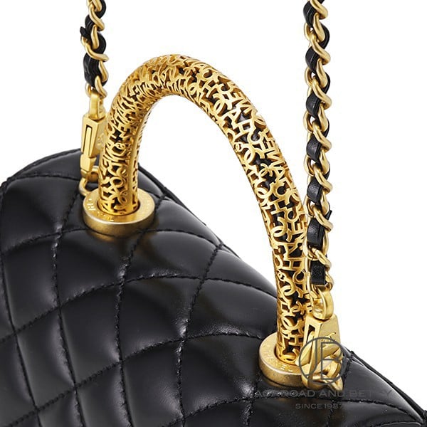 マトラッセ ココハンドル 19 ミニ トップハンドル フラップ バッグ