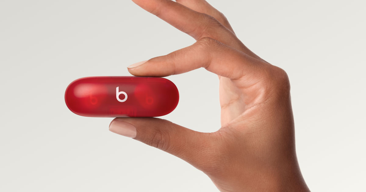 Beats Solo Buds - ワイヤレスイヤフォン - トランスペアレントレッド