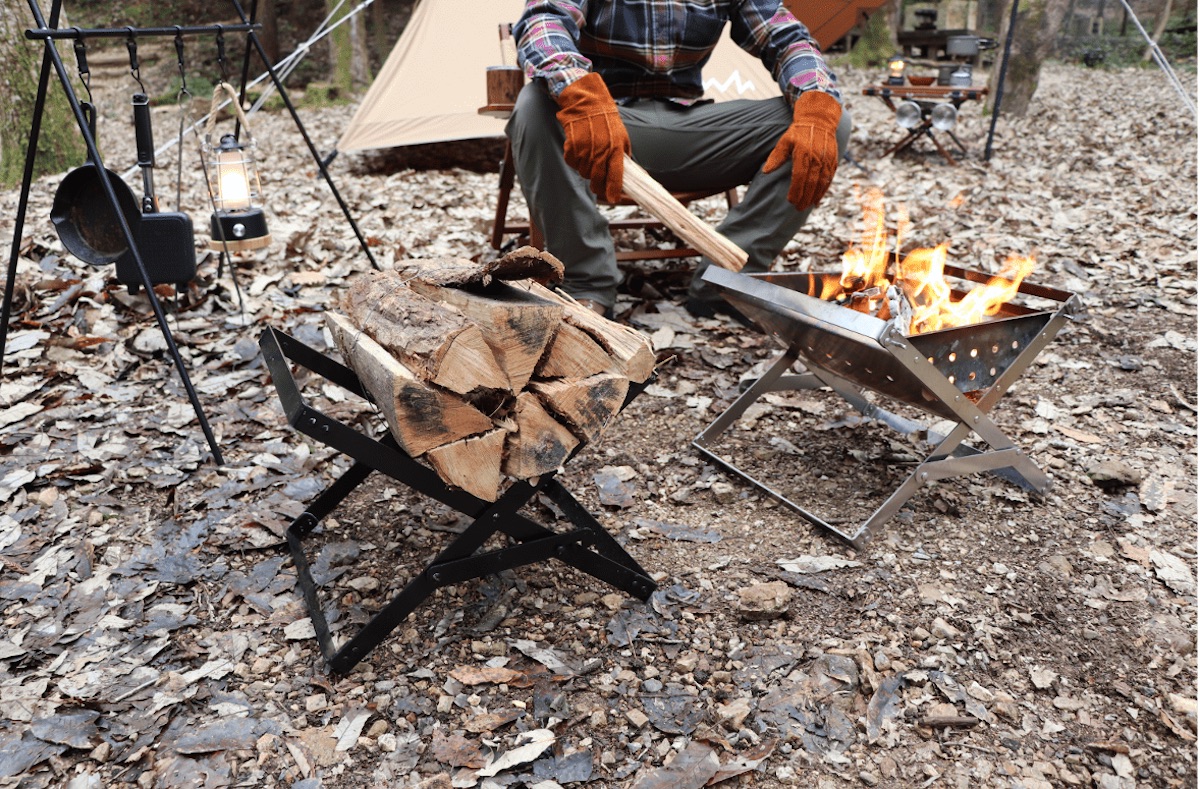 ユニフレーム 焚き火テーブル+レッグセット カスタム済み ユニフレーム