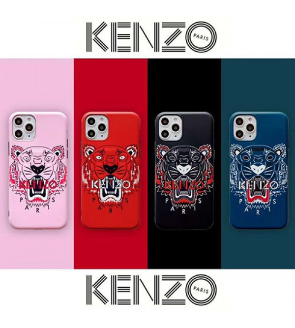 KENZO iPhone SE3/14pro15plusケース ケンゾー第3世代アイフォン14カバ