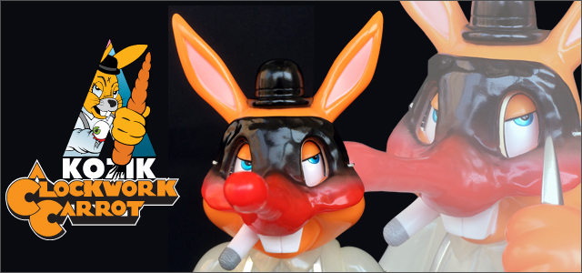 Frank Kozik x BlackBook Toy:A Clockwork Carrot Lil Alex 11インチ