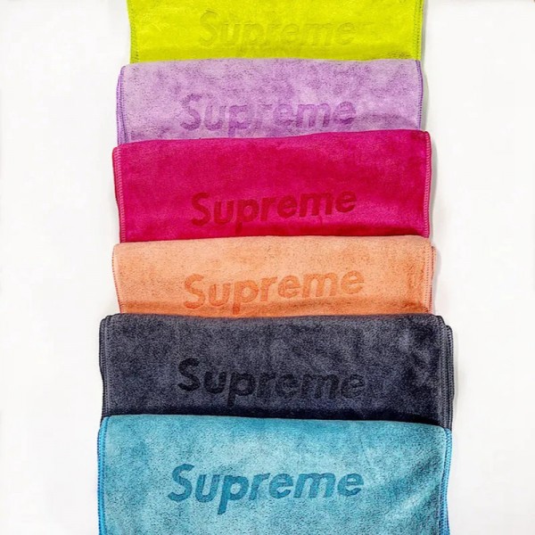 ファッションブランドシュプリームタオル高品質コットン快適フェイス