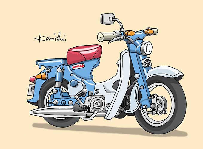 レトロバイク・グラフティ第100回HONDA SUPER CUB（ホンダ スーパー