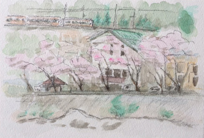 より深い鑑賞体験へ！たましん御岳美術館 「スケッチの日」の取組から