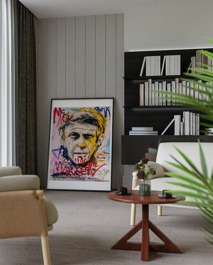 Steve McQueen – Brady Matthews Art