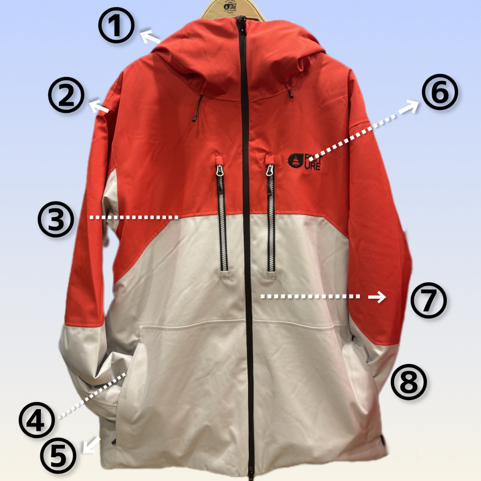 2627 PICTURE ORGANIC CLOTHING ピクチャー スノーボードウェア