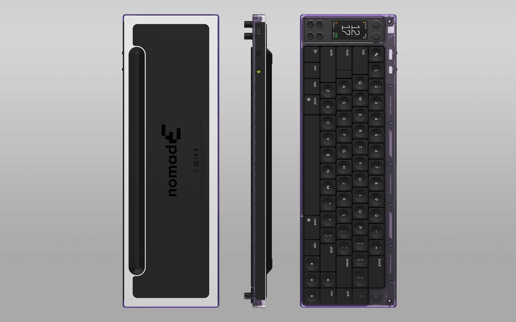 Work Louder社製クリエイター向けキーボード「Nomad Model[E]」