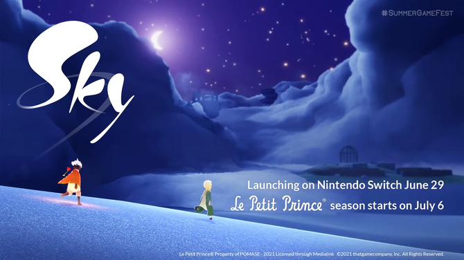 Sky 星を紡ぐ子どもたち』ニンテンドースイッチ版が日本時間6月30日
