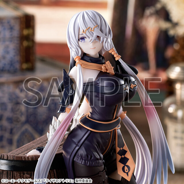 樽に寄りかかり抜群のプロポーションを見せつけ！『ライザのアトリエ