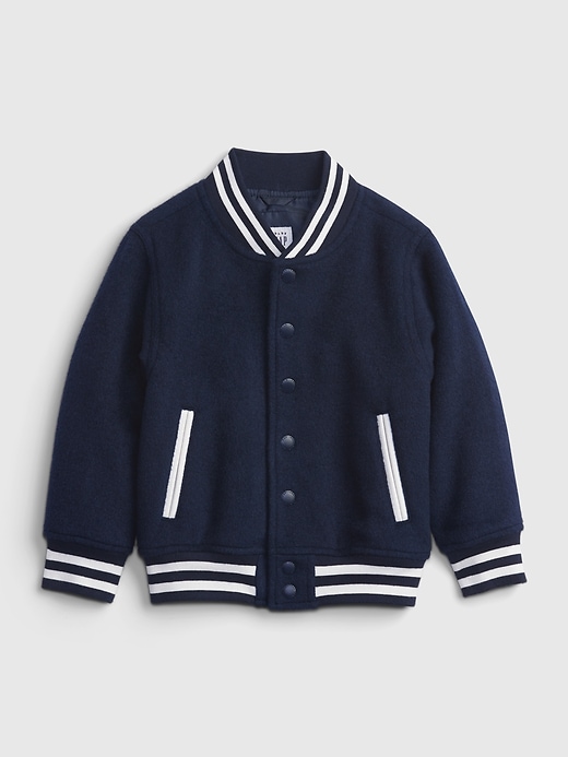 Toddler Wool Bomber Jacket | Gap