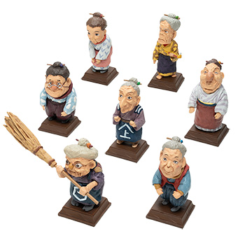 ジブリ美術館オリジナル 「君たちはどう生きるか」七人の婆々｜三鷹の