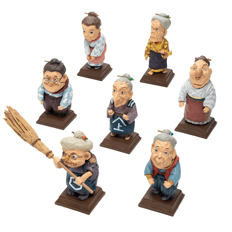 ジブリ美術館オリジナル 「君たちはどう生きるか」七人の婆々｜三鷹の