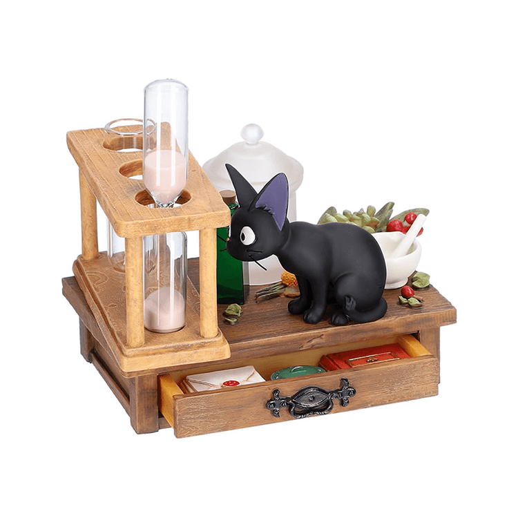 魔女の宅急便 ジオラマ砂時計 コキリの実験室｜三鷹の森ジブリ美術館