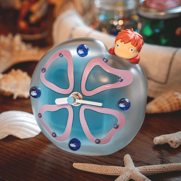 ポニョのクラゲ置時計｜三鷹の森ジブリ美術館オンラインショップ