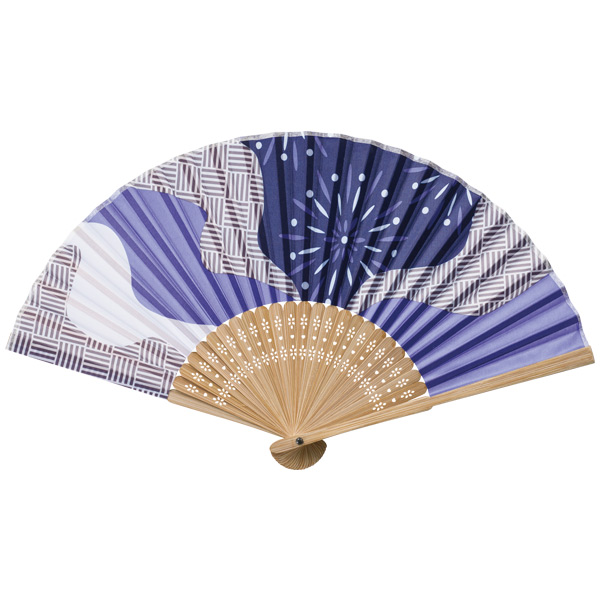 夏景色扇子｜123682｜商品詳細｜ノベルティ・販促品・各種記念品の専門